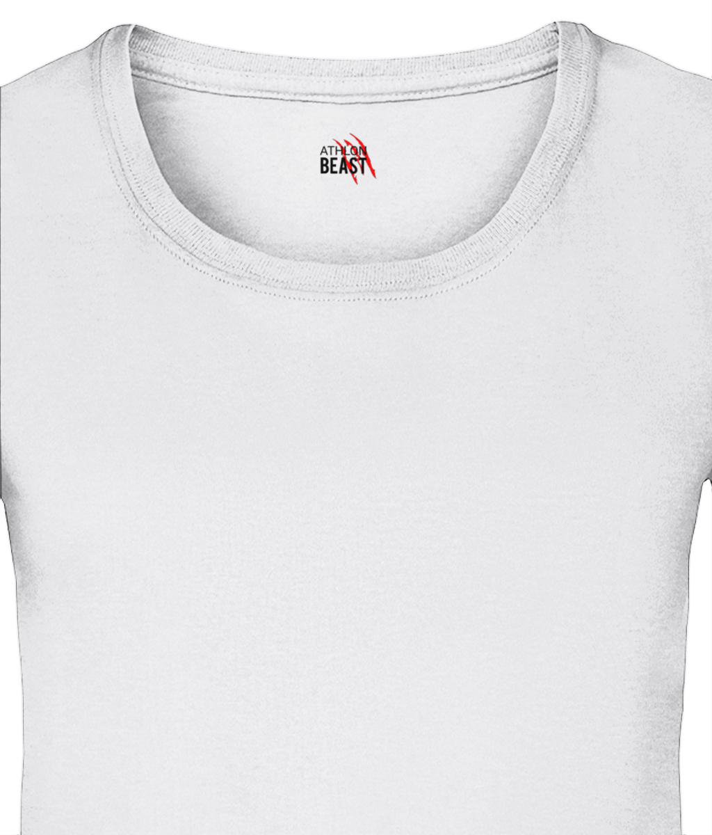 Silver Panther oversized white T-shirt