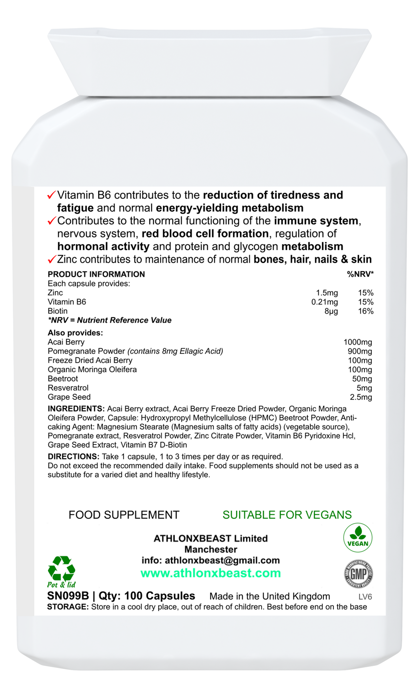 ACAI DEFENSIVE BEAST