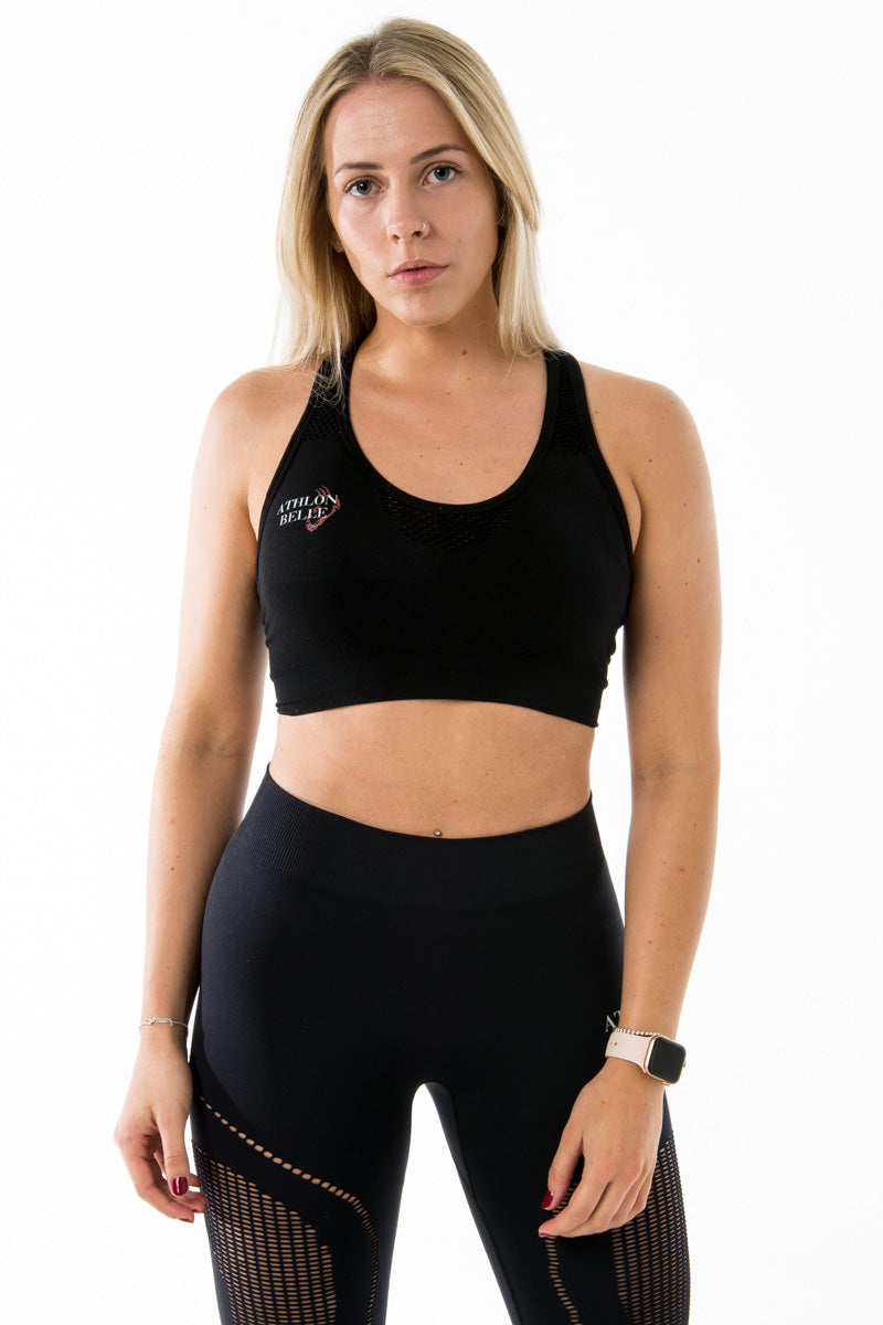 The Belle Sports Top/Bra: Maximum Support, Maximum Style