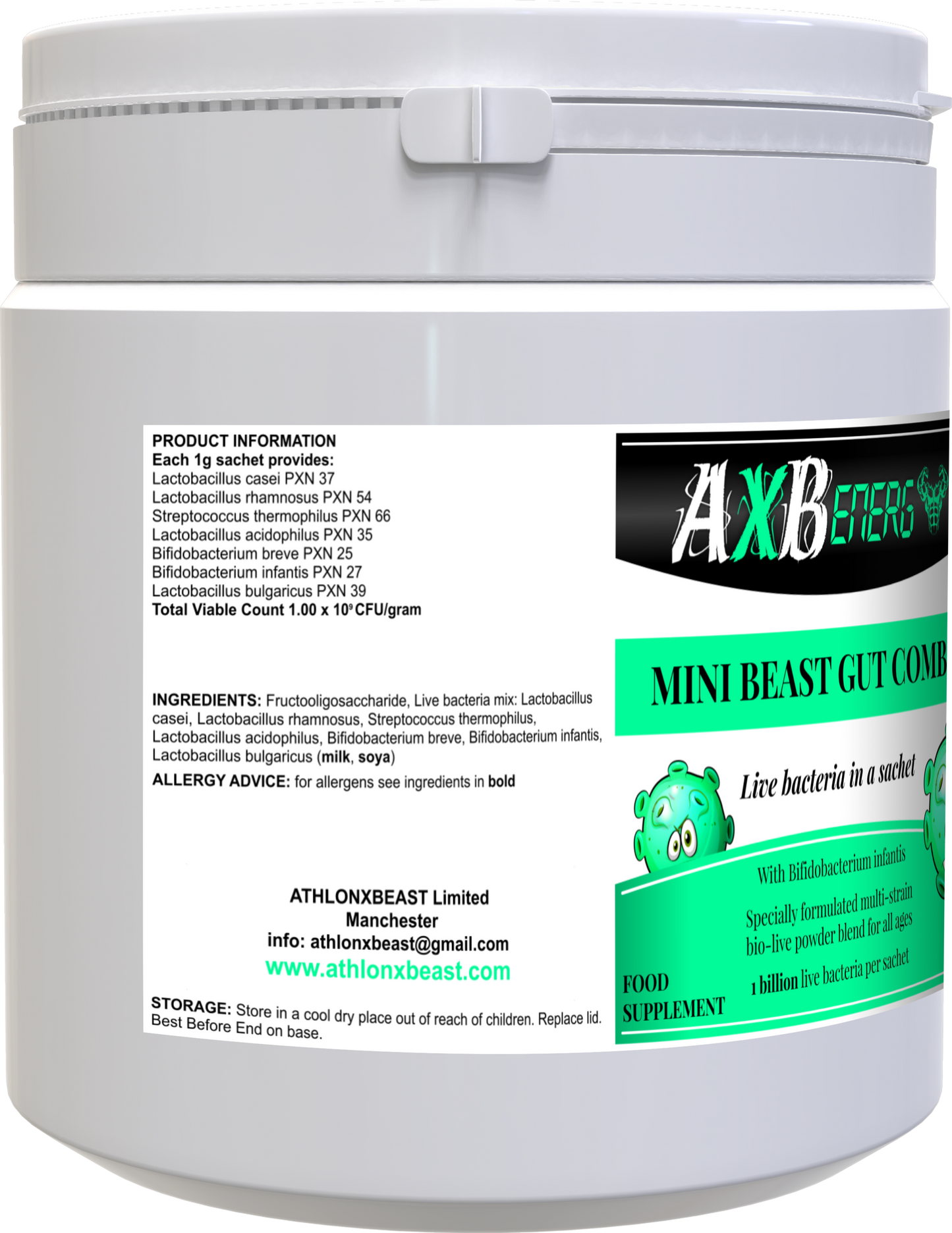 MINI BEAST GUT COMBO - AXB ENERGY