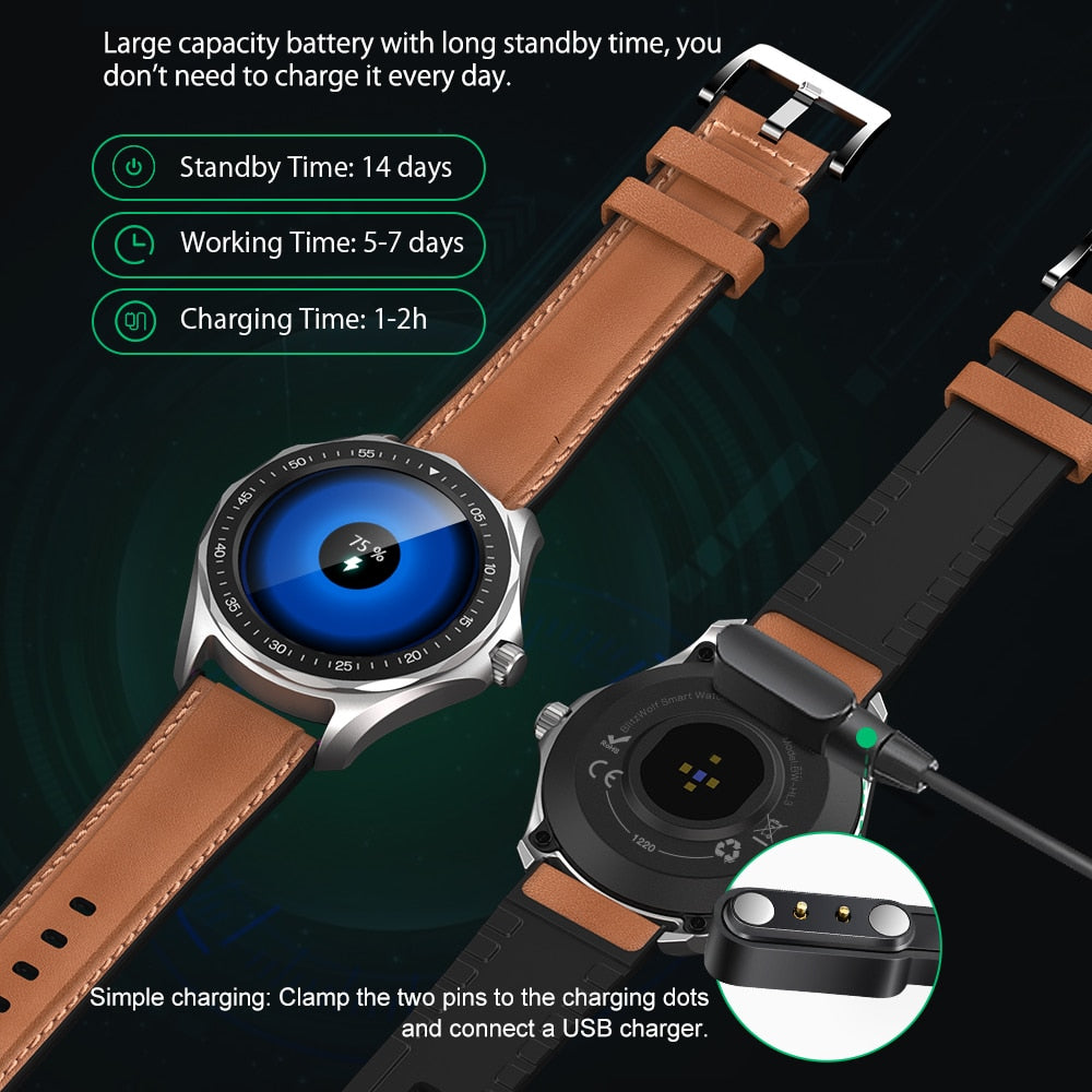 BlitzWolf BW-HL3 Smartwatch Smart Watch Men Women's Watches Heart Rate Blood Pressure Bluetooth-compatible Fitness Wristband