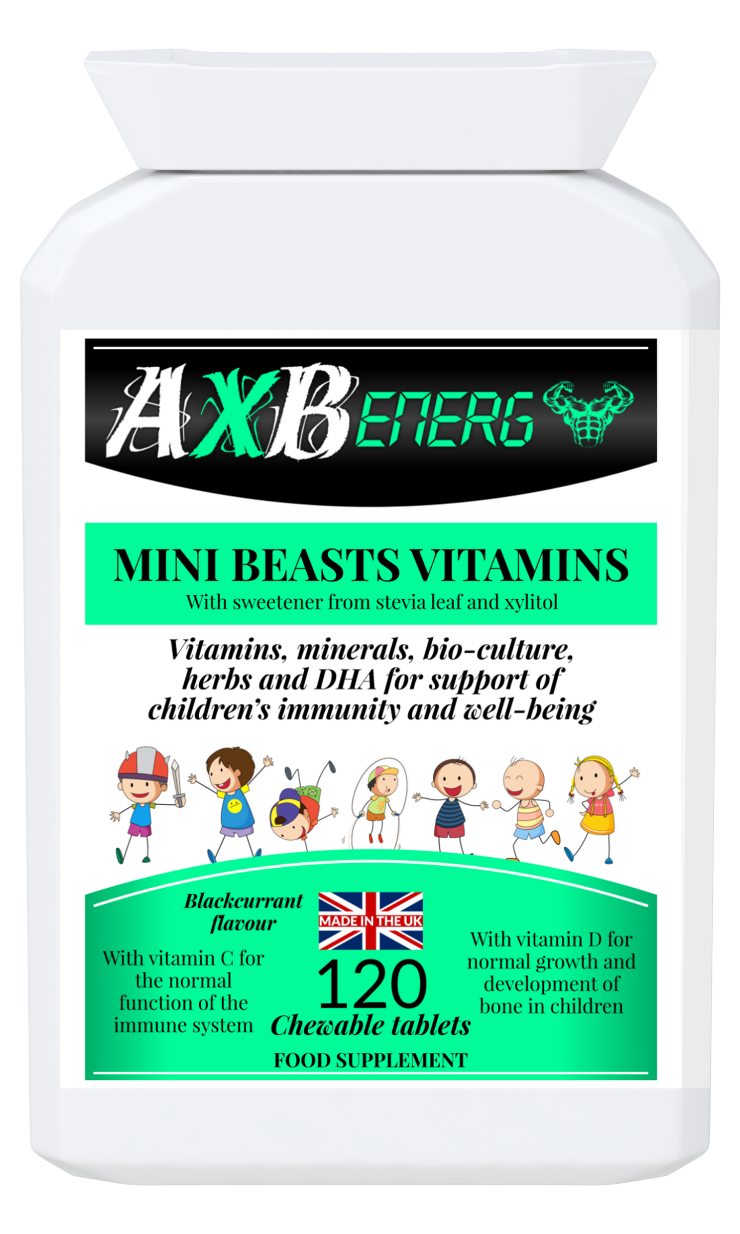 MIN BEAST VITAMINS GUMMIES - AXB ENERGY