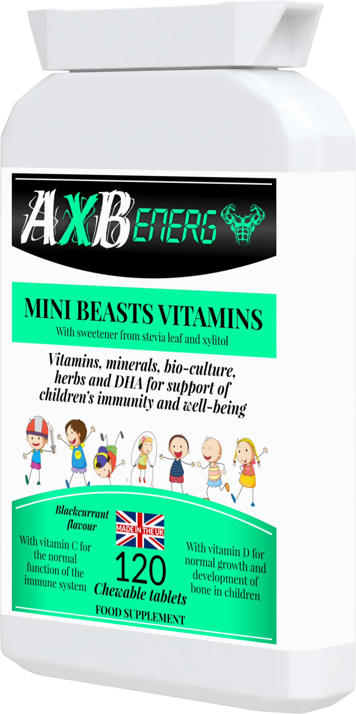 MIN BEAST VITAMINS GUMMIES - AXB ENERGY