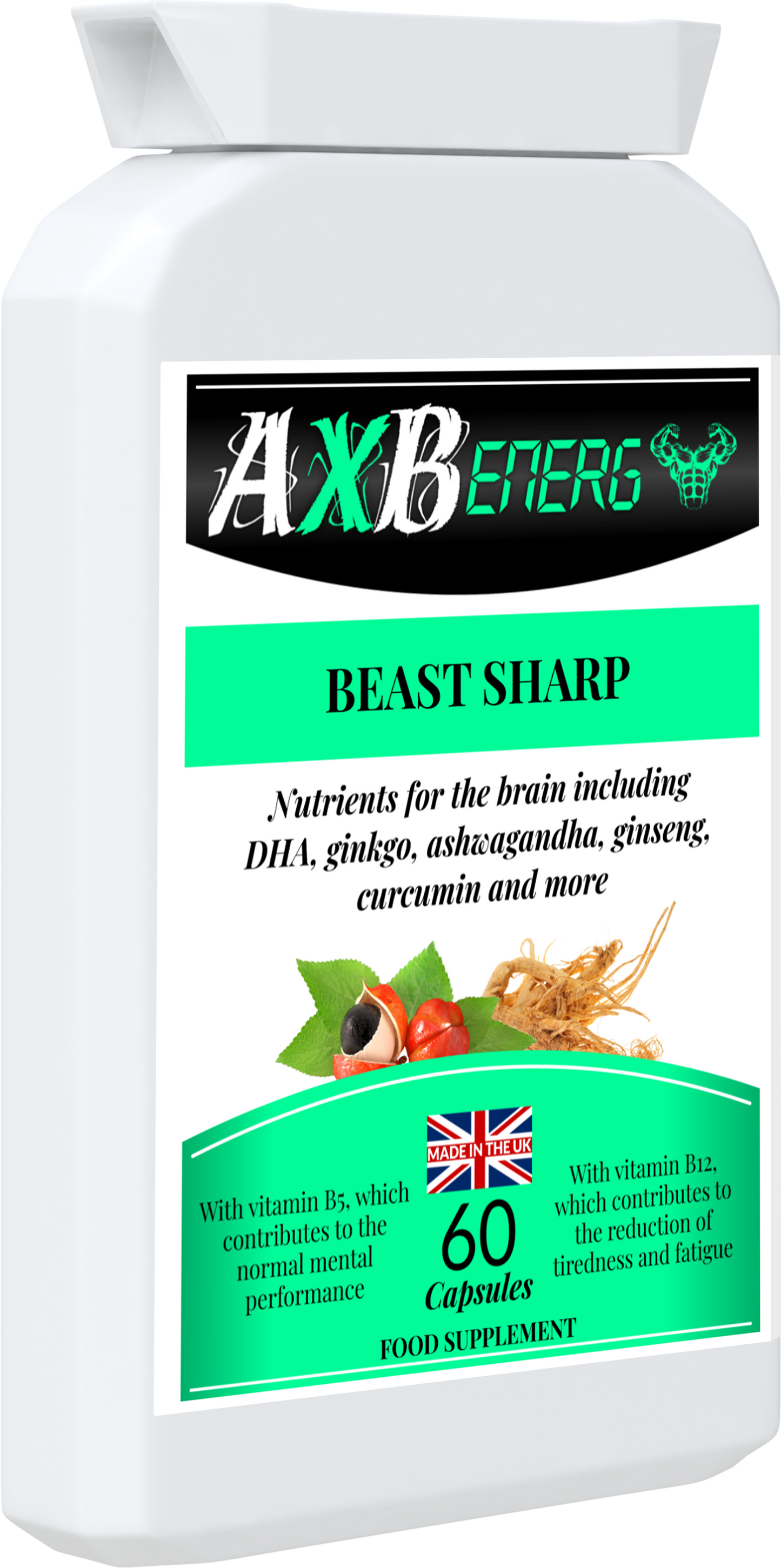 BEAST SHARP (60 caps)