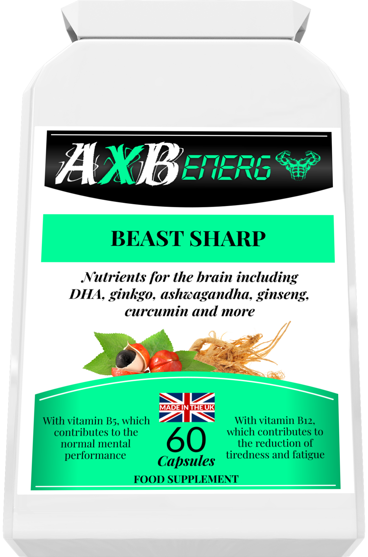 BEAST SHARP (60 caps)