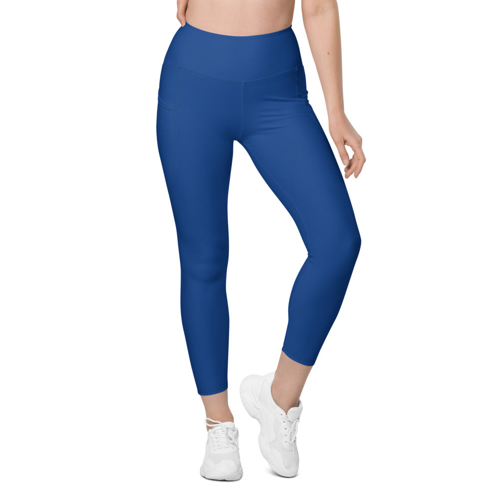 Scratch DEEP BLUE Leggings with pockets
