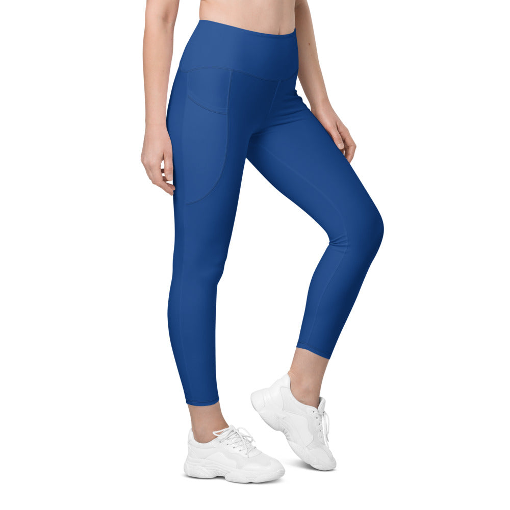 Scratch DEEP BLUE Leggings with pockets