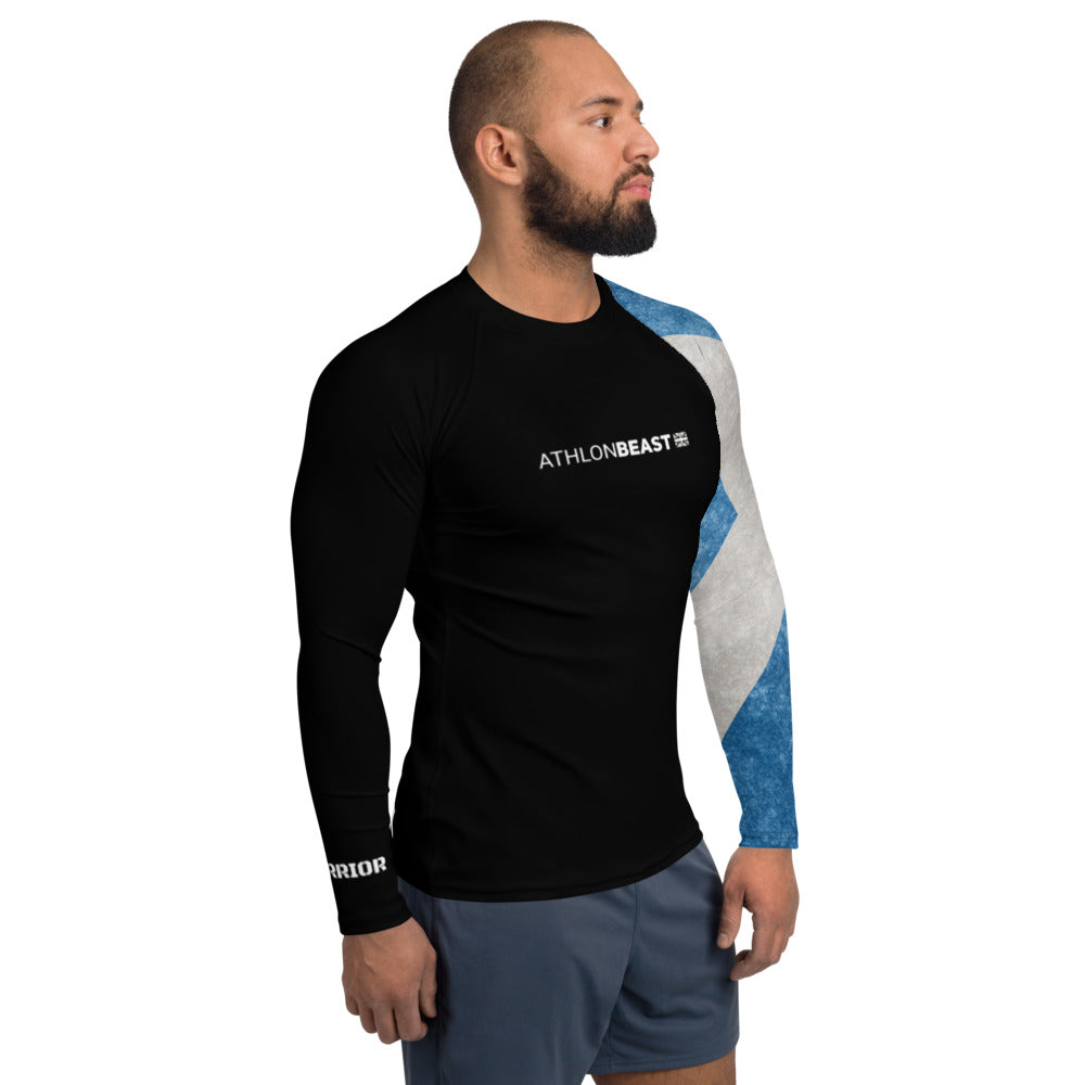 Scottish Warrior Black Men's Rash Guard / Vest