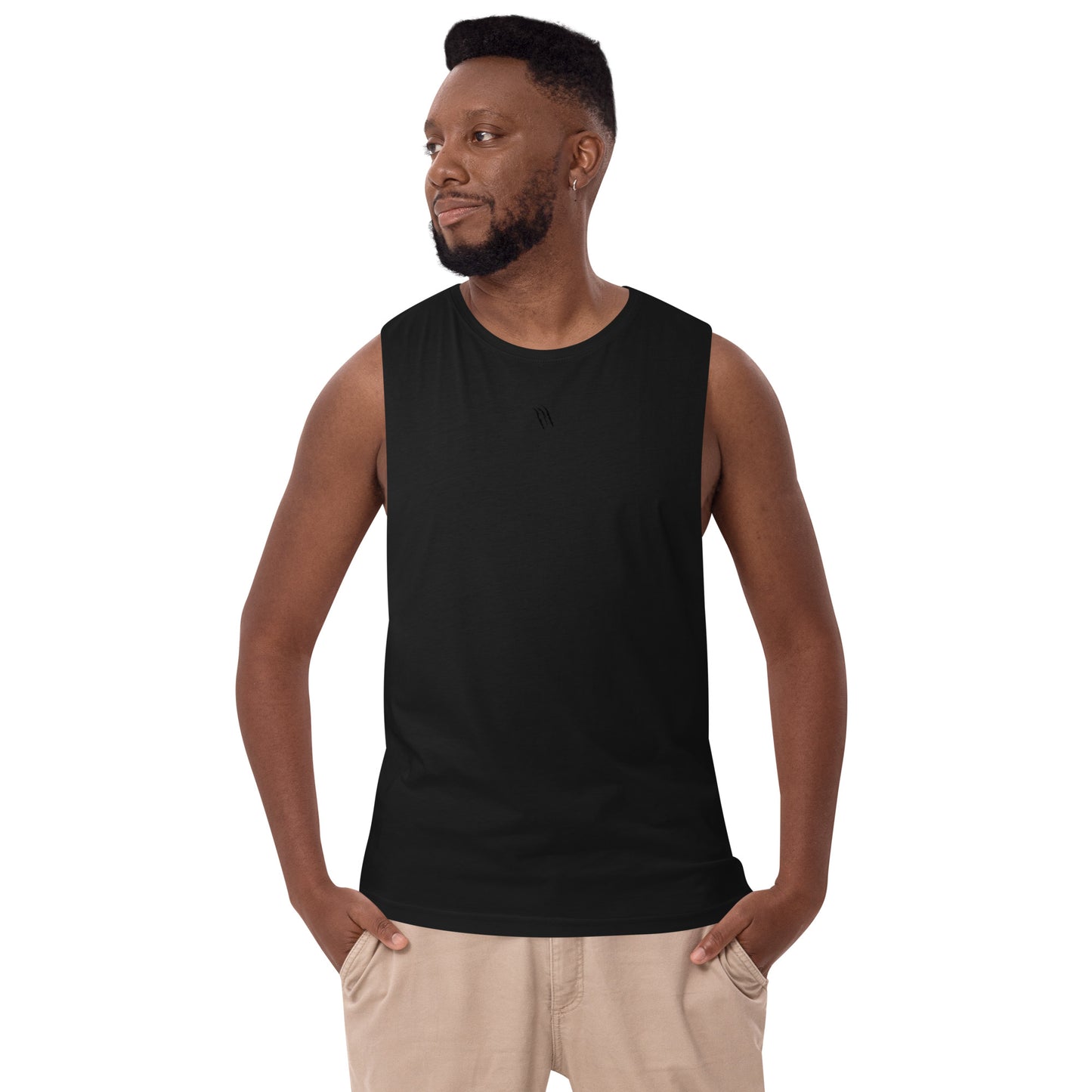 Around the World Beast Men’s drop arm tank top
