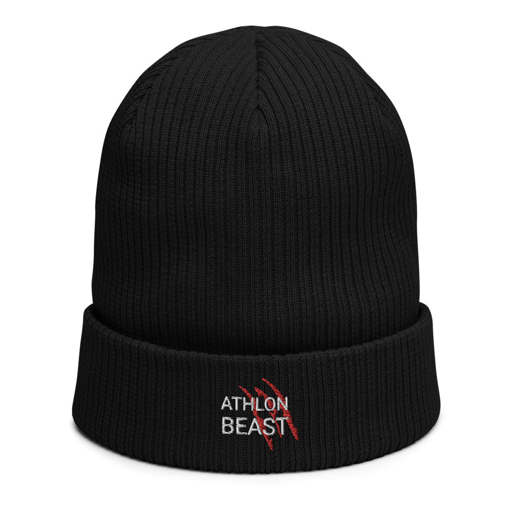 AxB Organic ribbed beanie