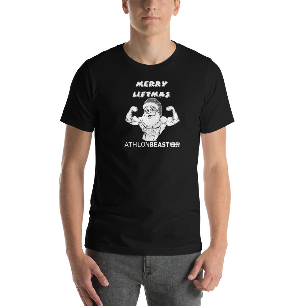 MERRY LIFTMAS Front & BK Short-Sleeve Unisex T-Shirt