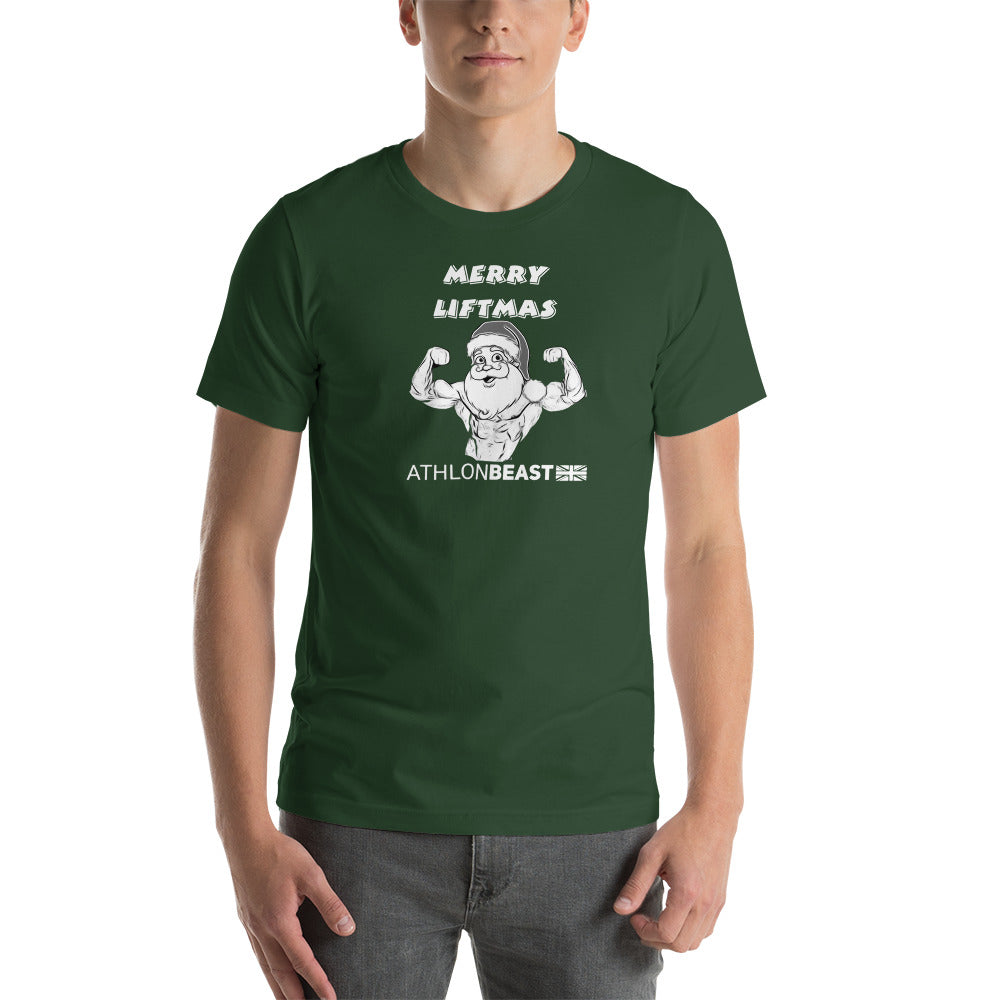 MERRY LIFTMAS Front & BK Short-Sleeve Unisex T-Shirt
