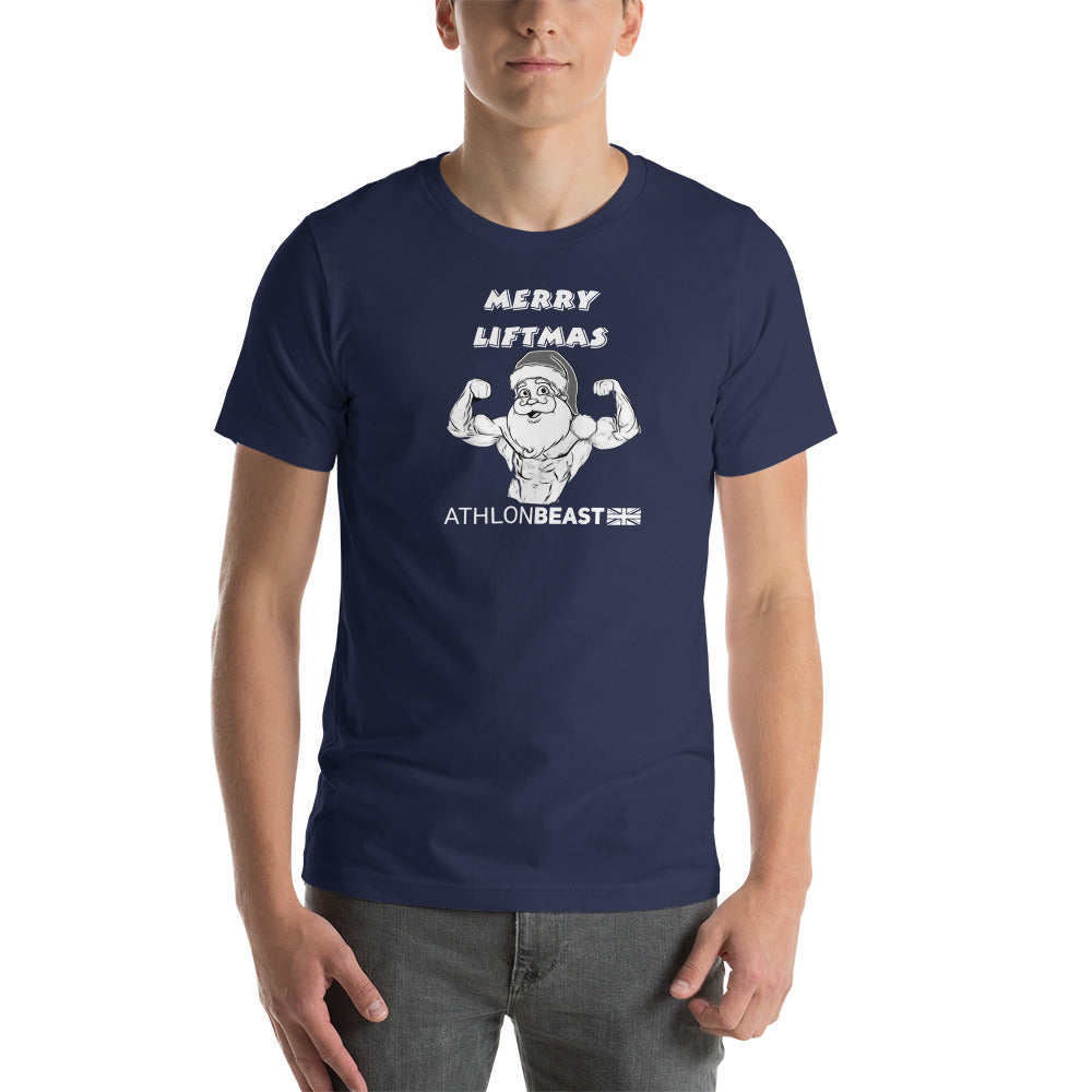 MERRY LIFTMAS Front & BK Short-Sleeve Unisex T-Shirt