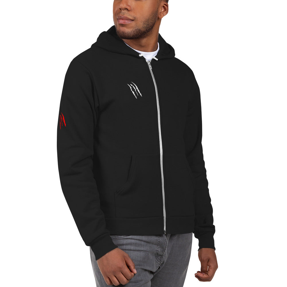 Scratch Black Hoodie sweater