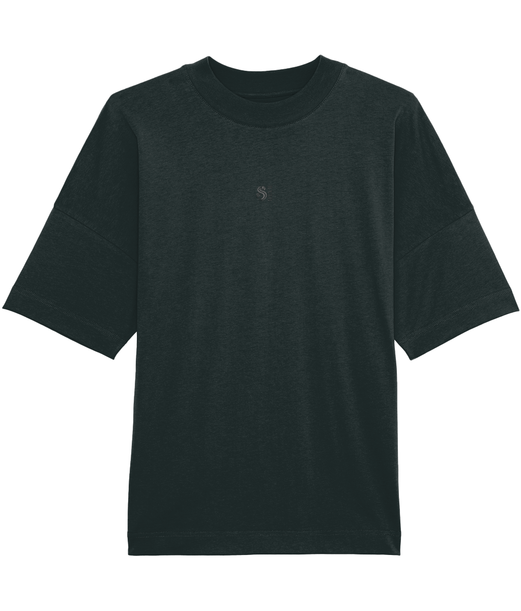 SILVER PANTHER OVERSIZED MIDNIGHT TEE 53.48°N, 2.24°W