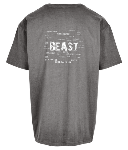 Oversized tee wht world beast 2.1