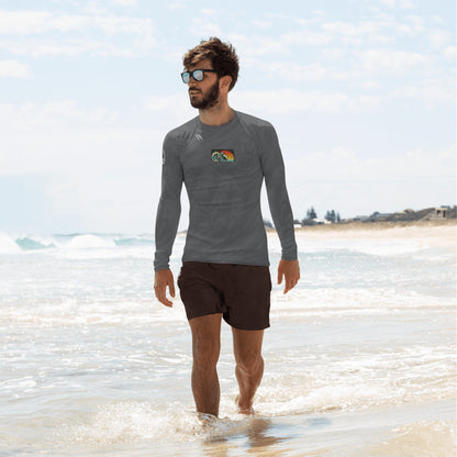 LION Cracked Pepper Men's Rash Guard
