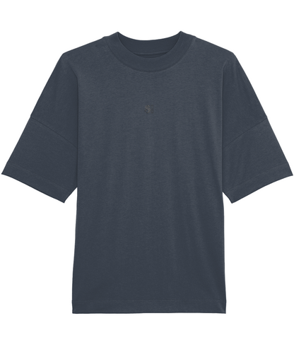 SILVER PANTHER OVERSIZED MIDNIGHT TEE 53.48°N, 2.24°W