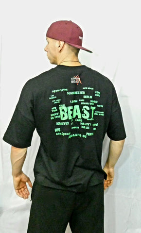 OVERSIZED TEE BEAST WORLD - Blaster T-Shirt