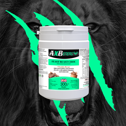 FEAST BEAST CHOCOLATE - PROTEIN & MEAL SHAKE: 300g POWDER