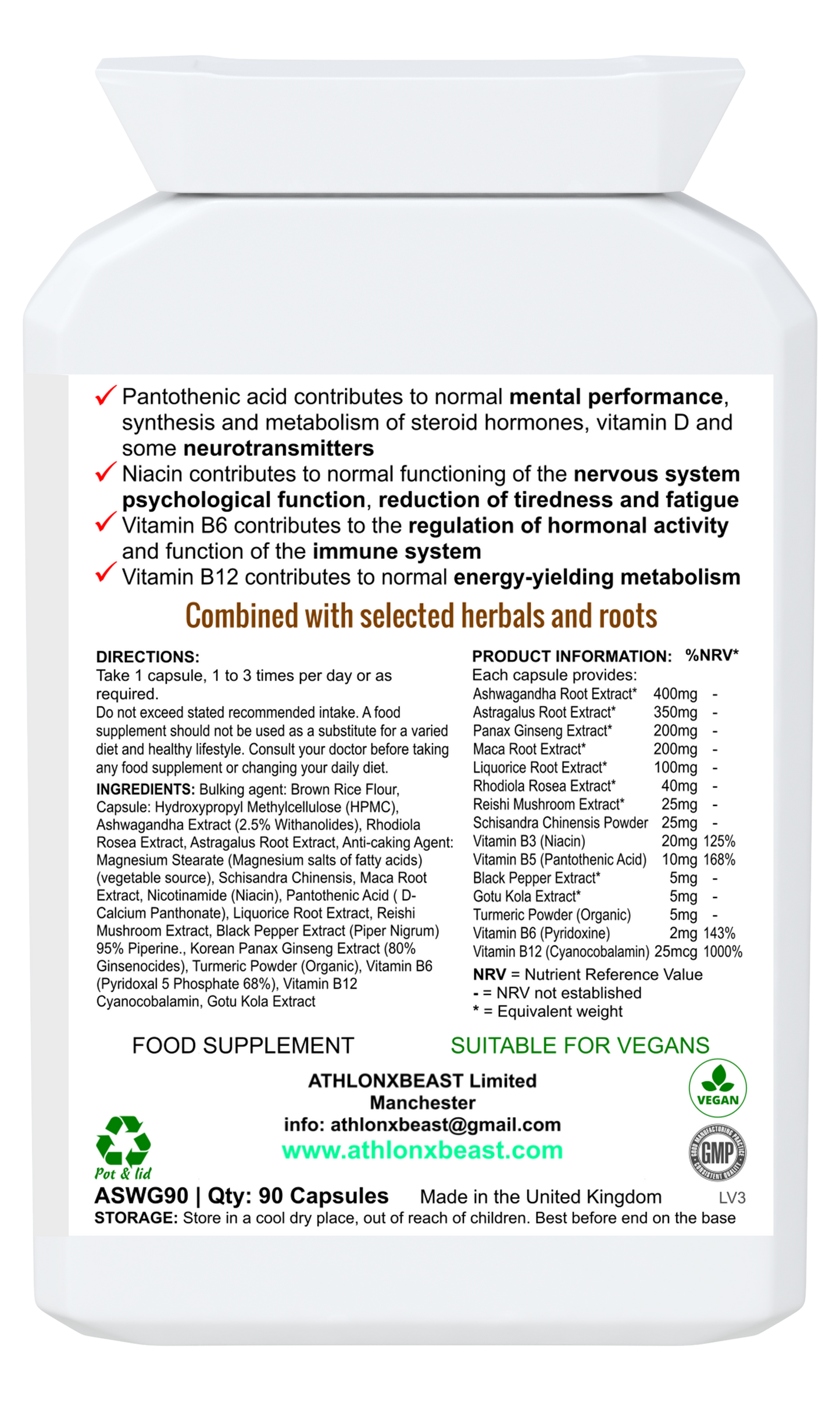 System OveRide Ashwagandha