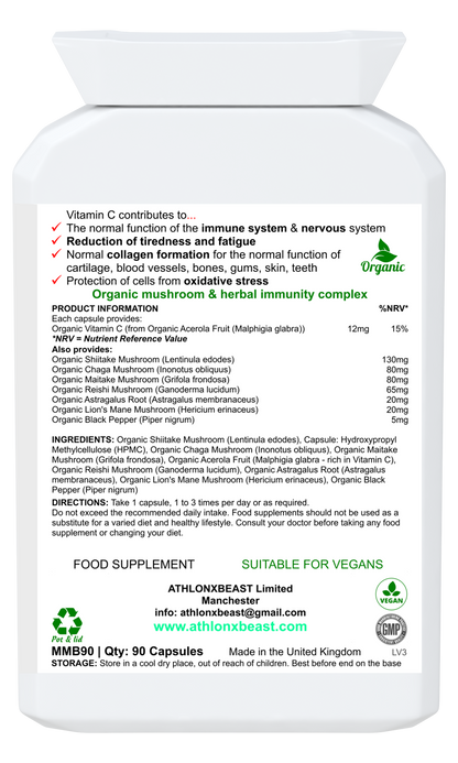 IMMUNITY MUSHROOM MIX - AXB ENERGY