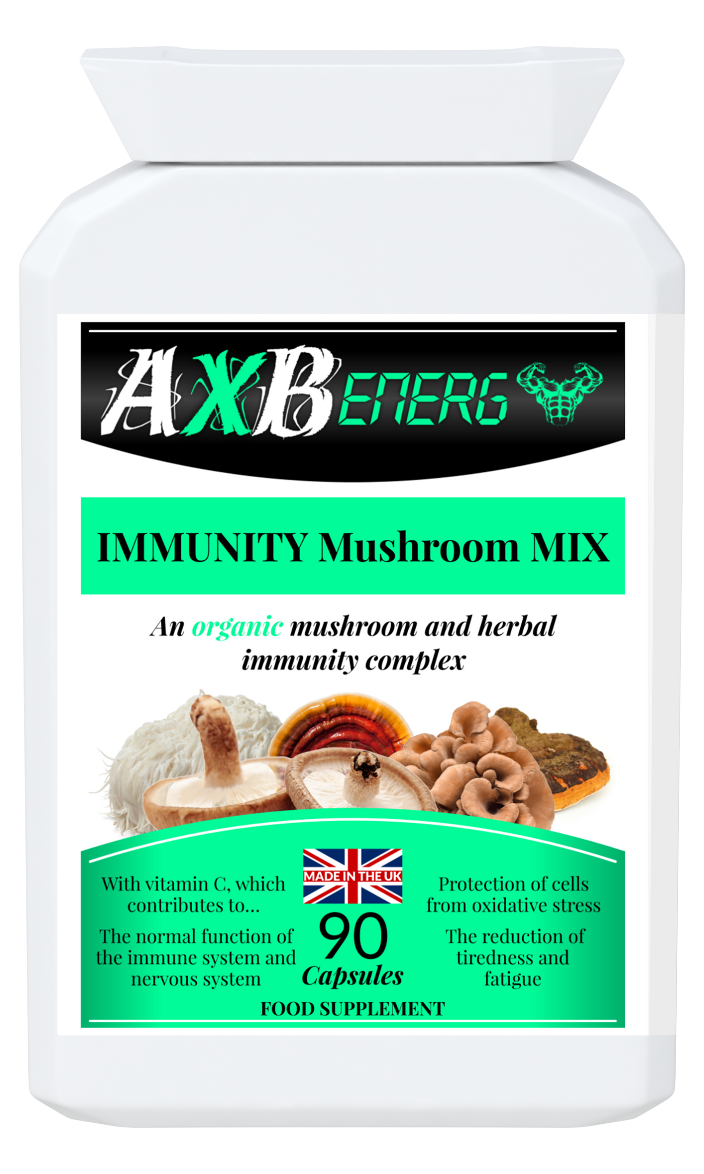 IMMUNITY MUSHROOM MIX - AXB ENERGY