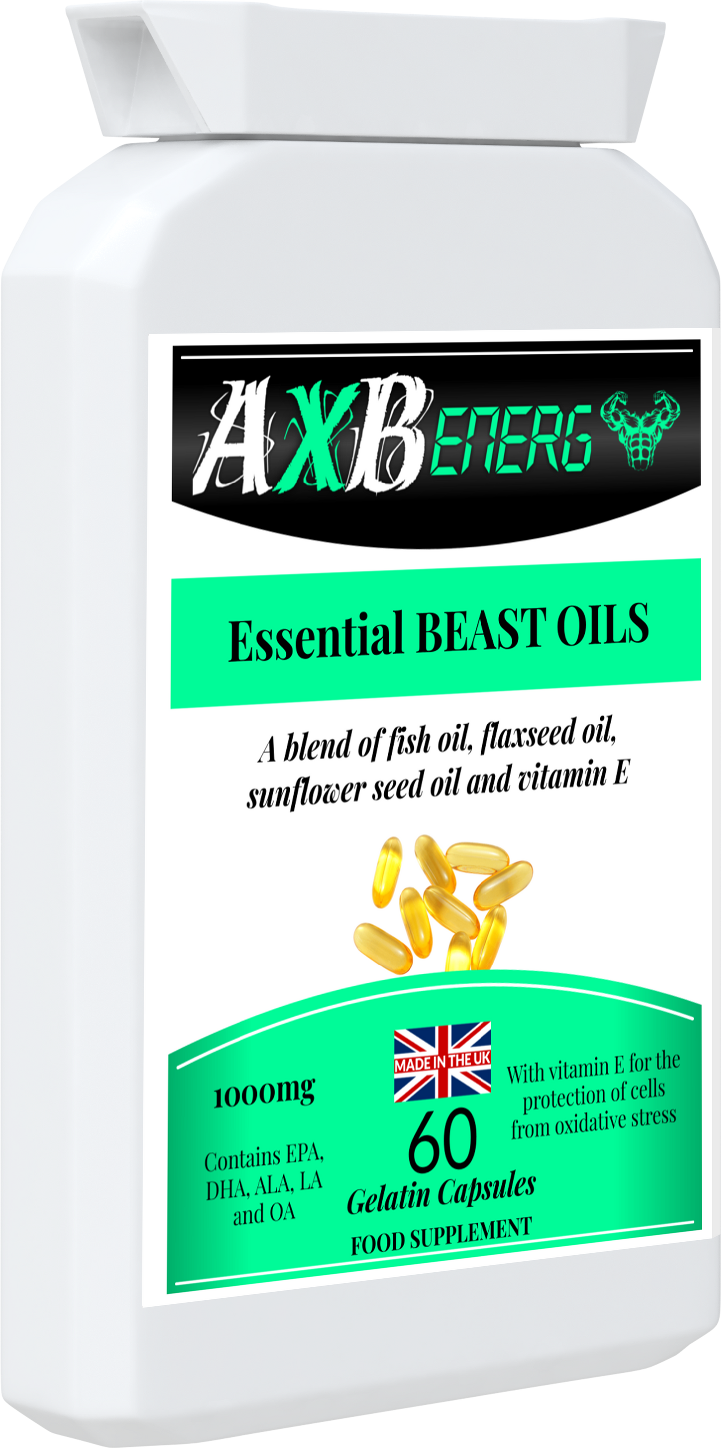 Essential BEAST OILS (60 caps)