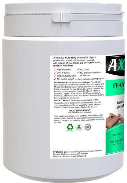 FEAST BEAST CHOCOLATE - PROTEIN & MEAL SHAKE: 300g POWDER