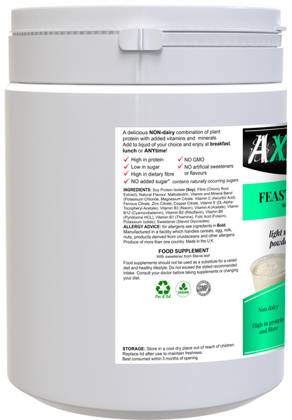 2 Month Supply of AXB Energy Vanilla Protein Powder for Optimal Workout Recovery and Performance - The Ultimate Gym Protein Supply Drop