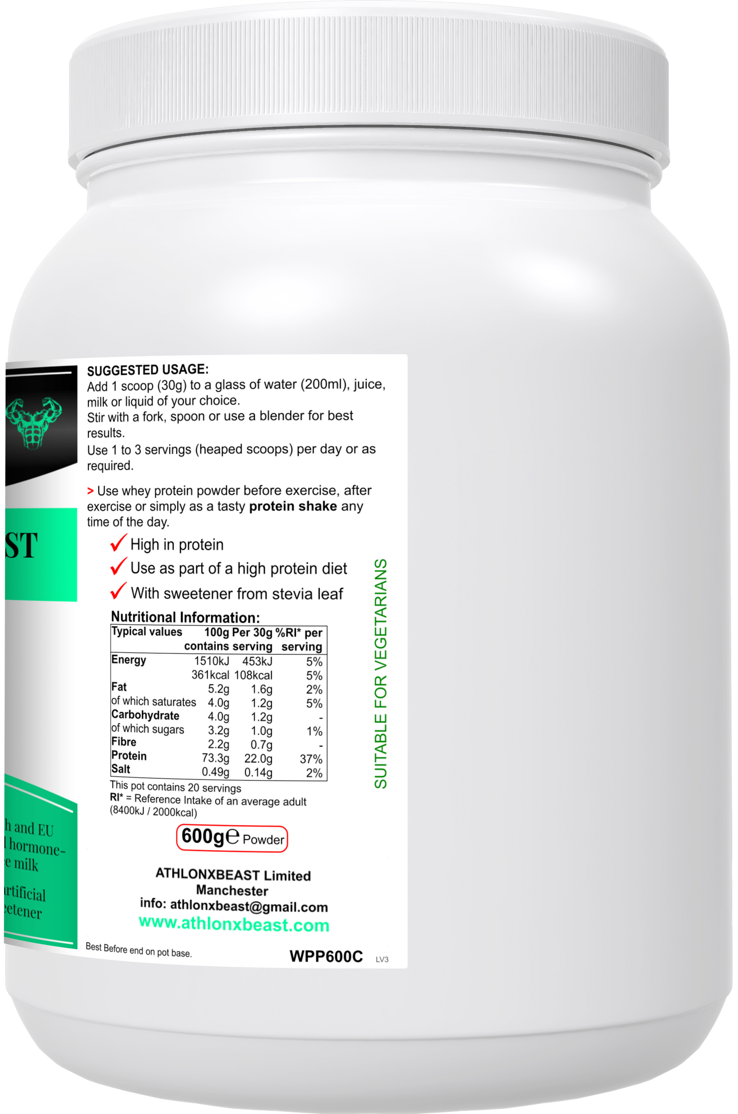 2 Month Supply of AXB Energy Chocolate Protein Powder for Optimal Workout Recovery and Performance - The Ultimate Gym Protein Supply Drop