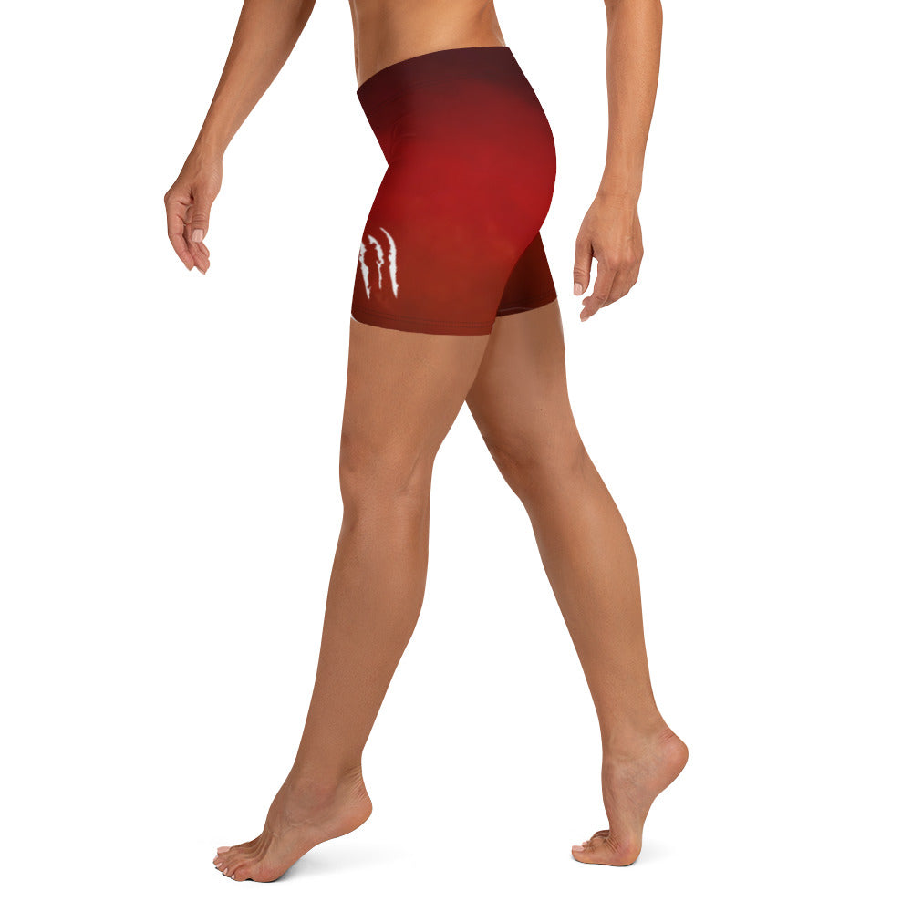 WORK AxB Scratch Red Shorts
